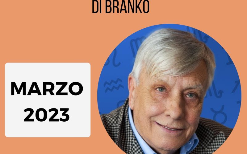 Oroscopo Branko marzo 2023