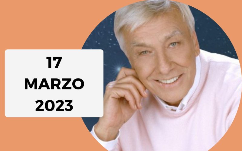 Oroscopo Branko oggi 17 marzo 2023