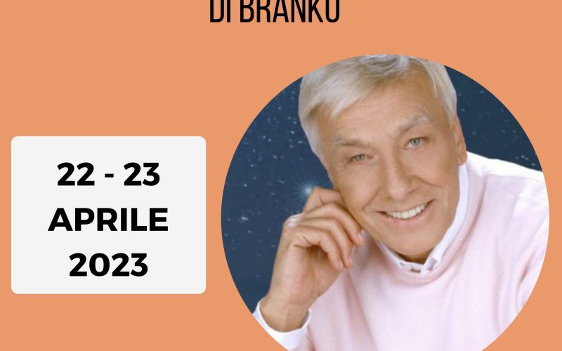 Oroscopo weekend Branko 22 23 aprile