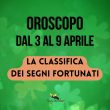Oroscopo classifica segni fortunati 3 9 aprile