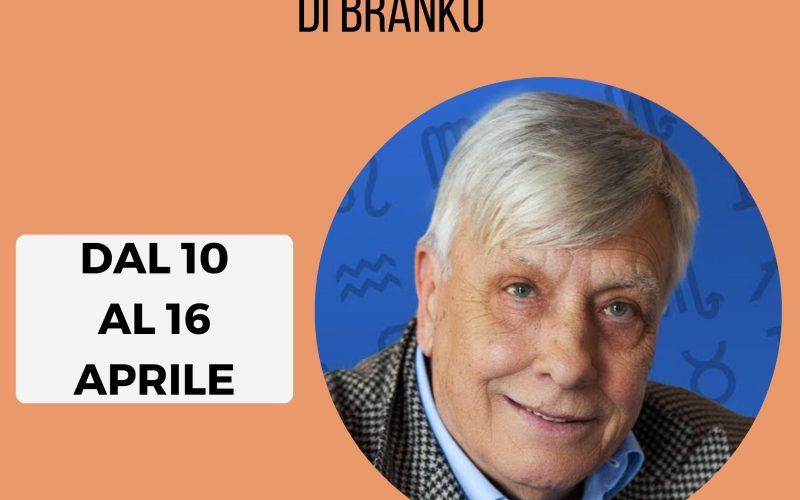 Oroscopo settimanale Branko 10 16 aprile