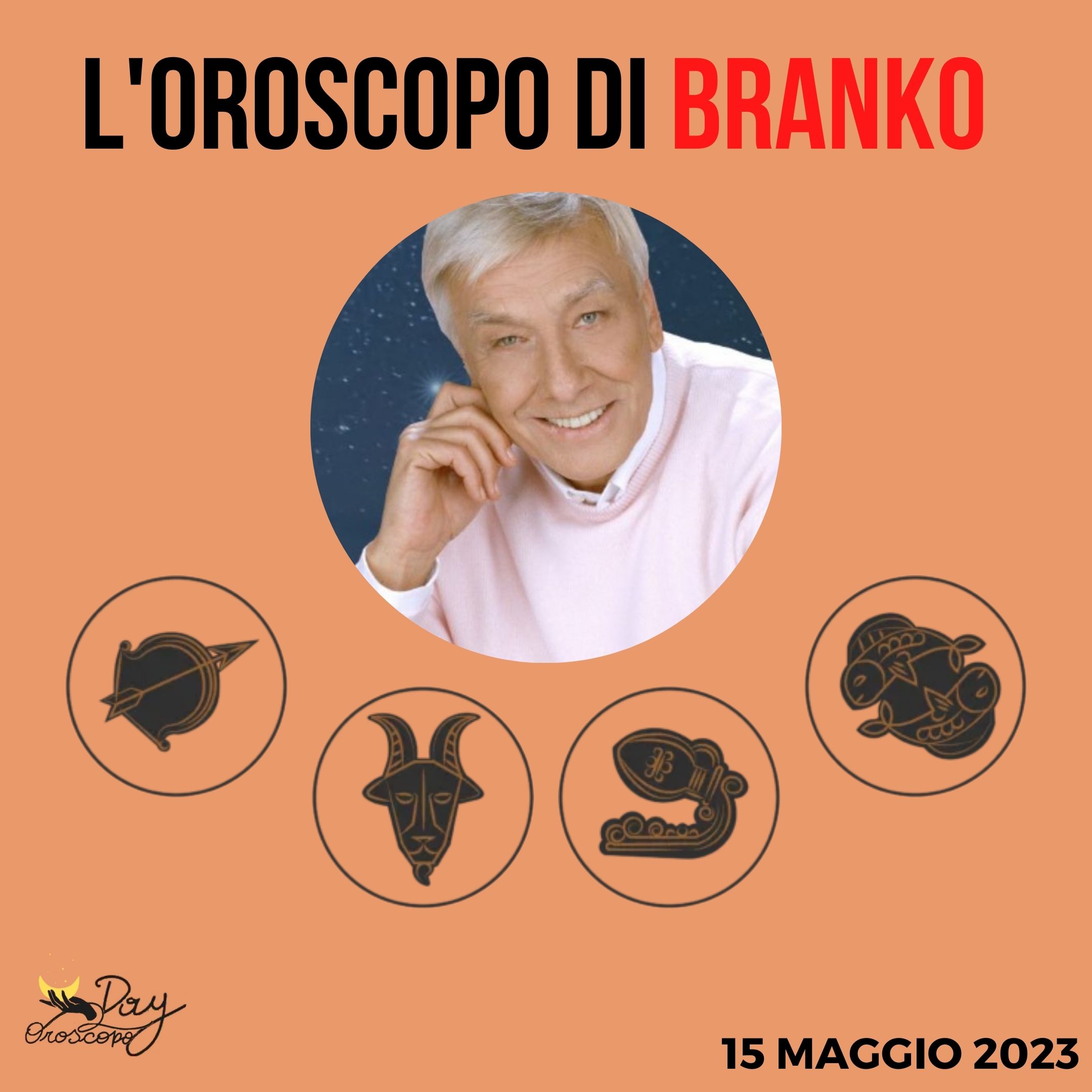 Oroscopo oggi domani Branko 15 maggio Sagittario Capricorno Acquario Pesci